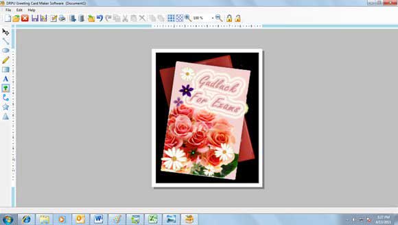 Greeting Card Maker Software screen shot