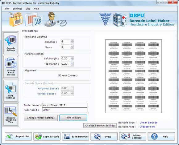 Healthcare Barcodes Generator 7.3.0.1