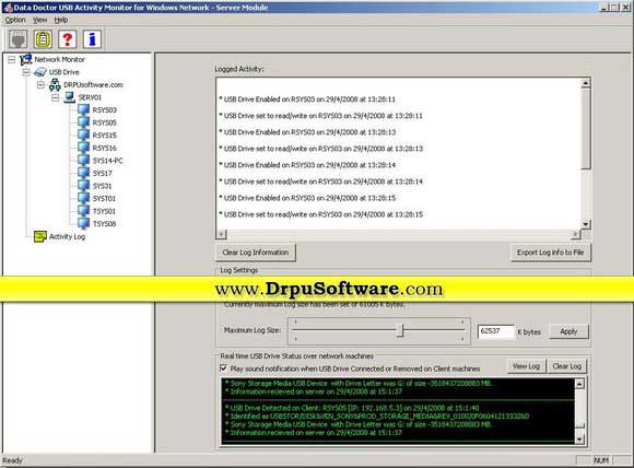 Screenshot of Disable USB Over Network 4.0.1.6