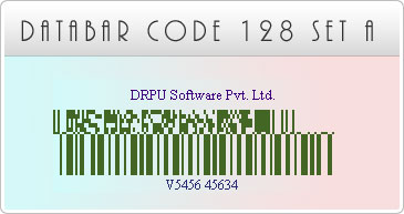 Databar Code 128 Set A Fonts