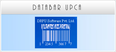 Databar UPCA Fonts