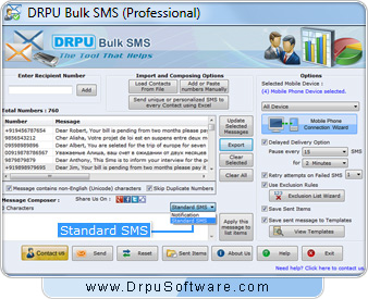 Download DRPU Bulk SMS - BlackBerry Mobile Phones