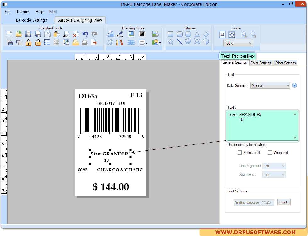 Label Barcode Software - Corporate Edition
