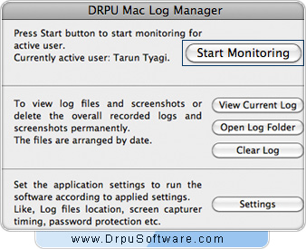 DRPU Mac Log Manager