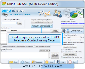 Multi-Device Bulk SMS Software
