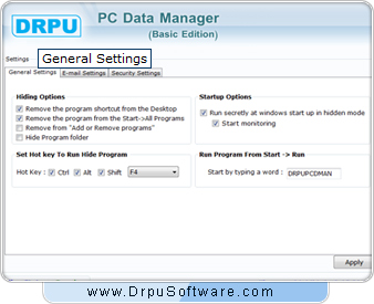 DRPU PC Data Manager
