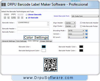 DRPU Barcode Label Maker Software- Professional 