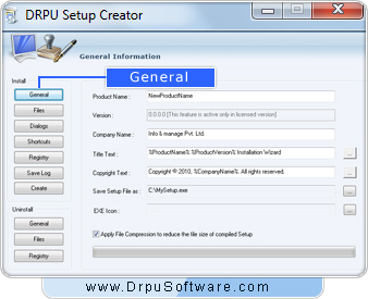 Setup Package Creator Screenshot