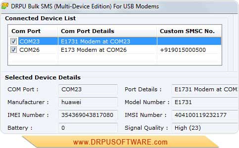 Modem Bulk SMS 8.2.1.0