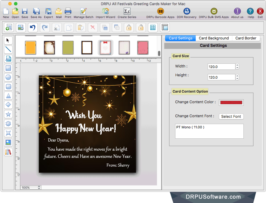 Festivals Greeting Cards Maker