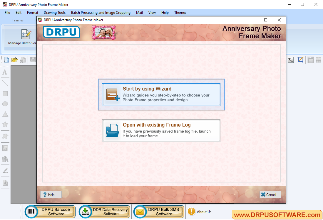 Start by using Wizard