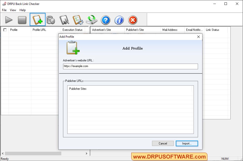 DRPU Backlink Checker