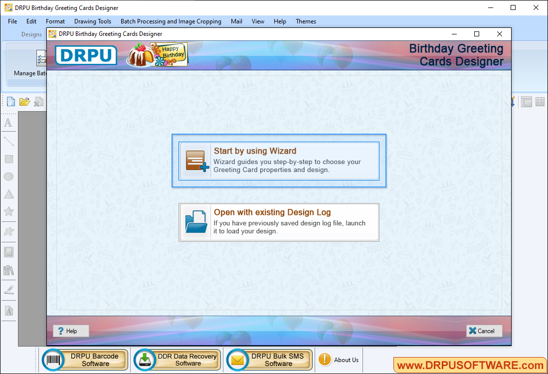 Birthday Greeting Cards Designer