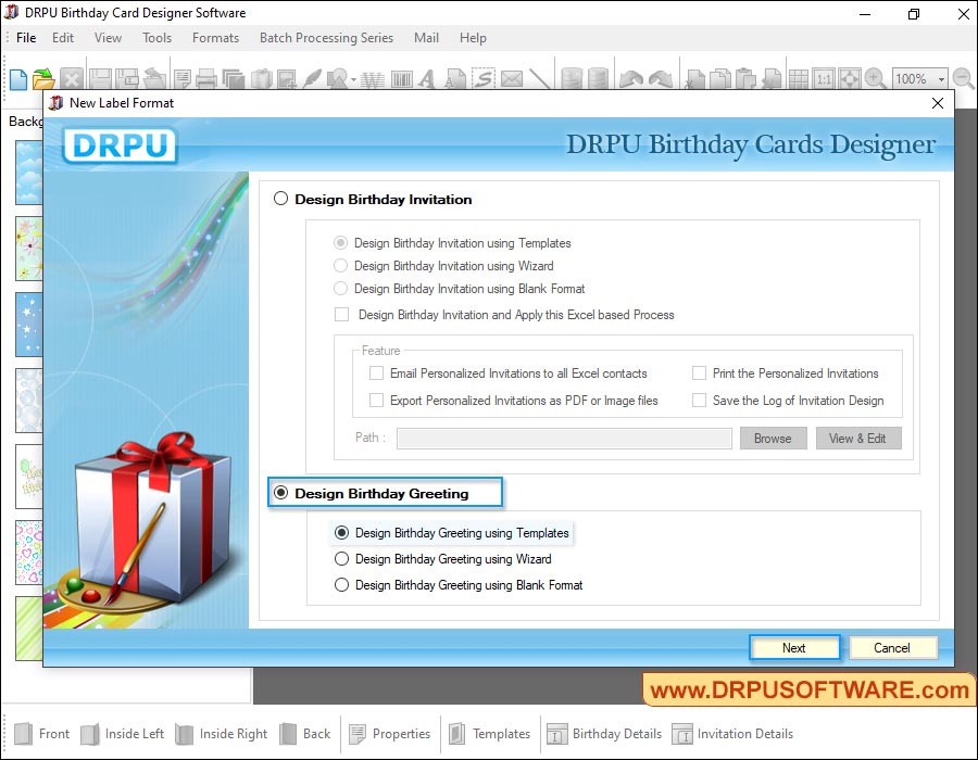Birthday Card Designer Software