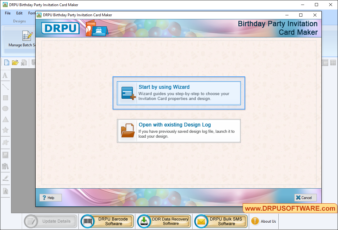 Birthday Invitation Card