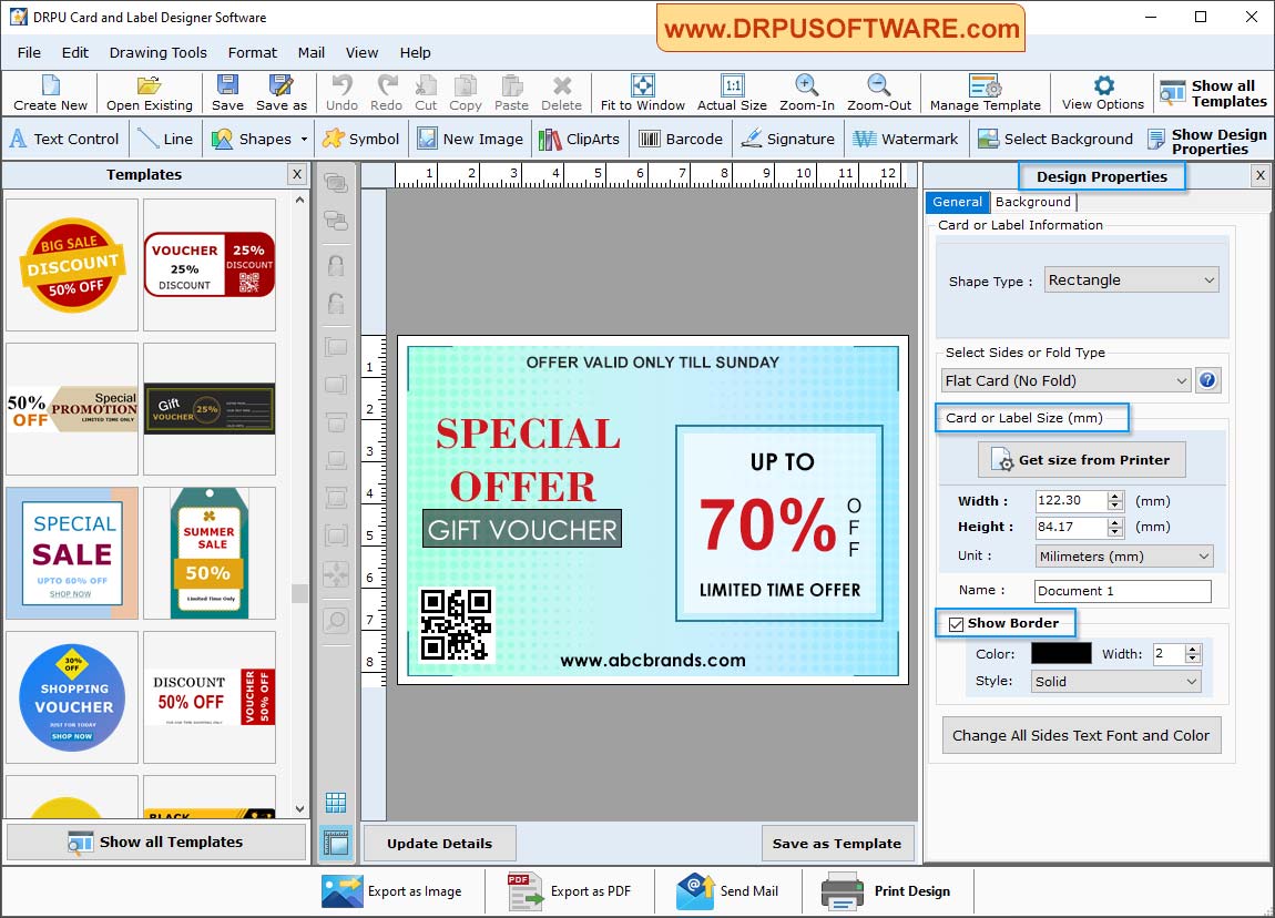 Card and Label Designer Software