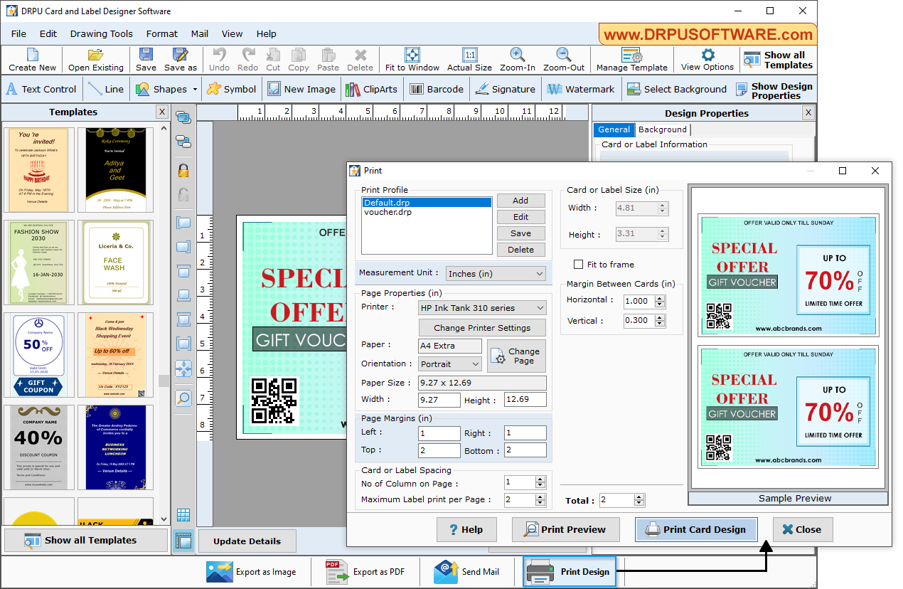 DRPU Card and Label Designer Software