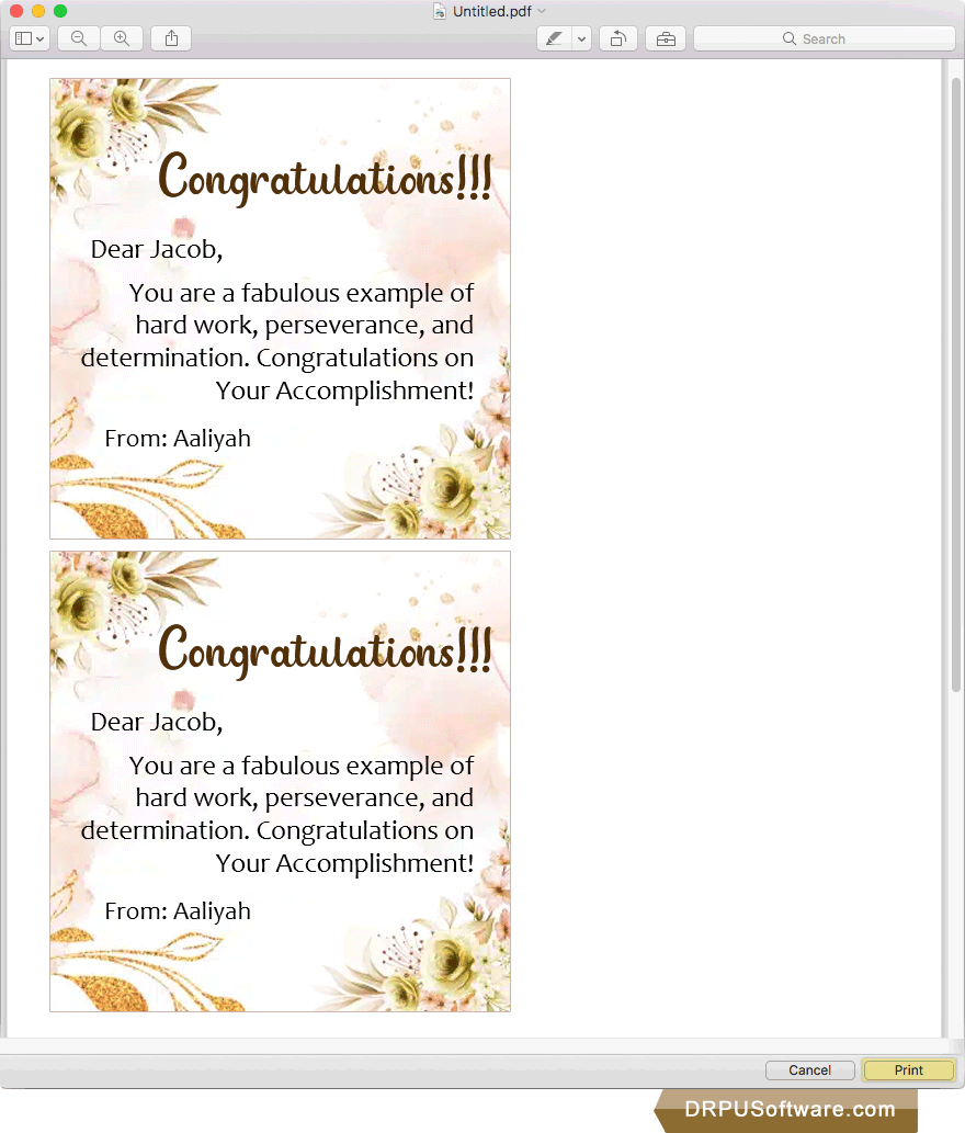 Congratulations Greeting Cards