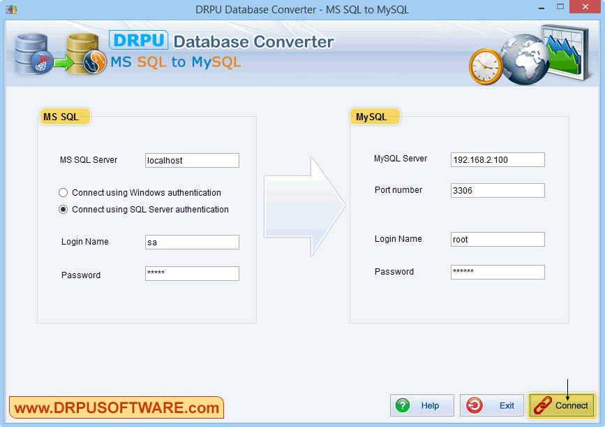 Database Converter – MS SQL to MySQL