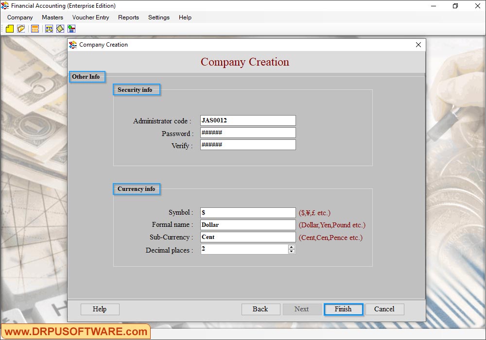 Item Creation wizard
