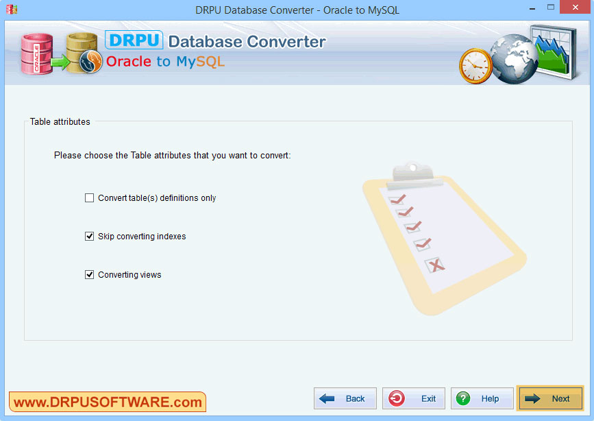 Database Converter – Oracle to MySQL
