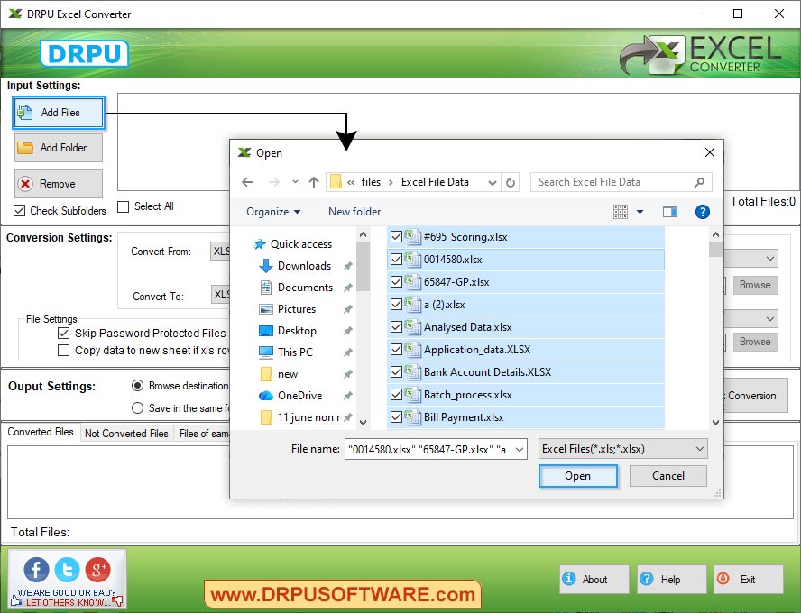 DPRU Excel Converter
