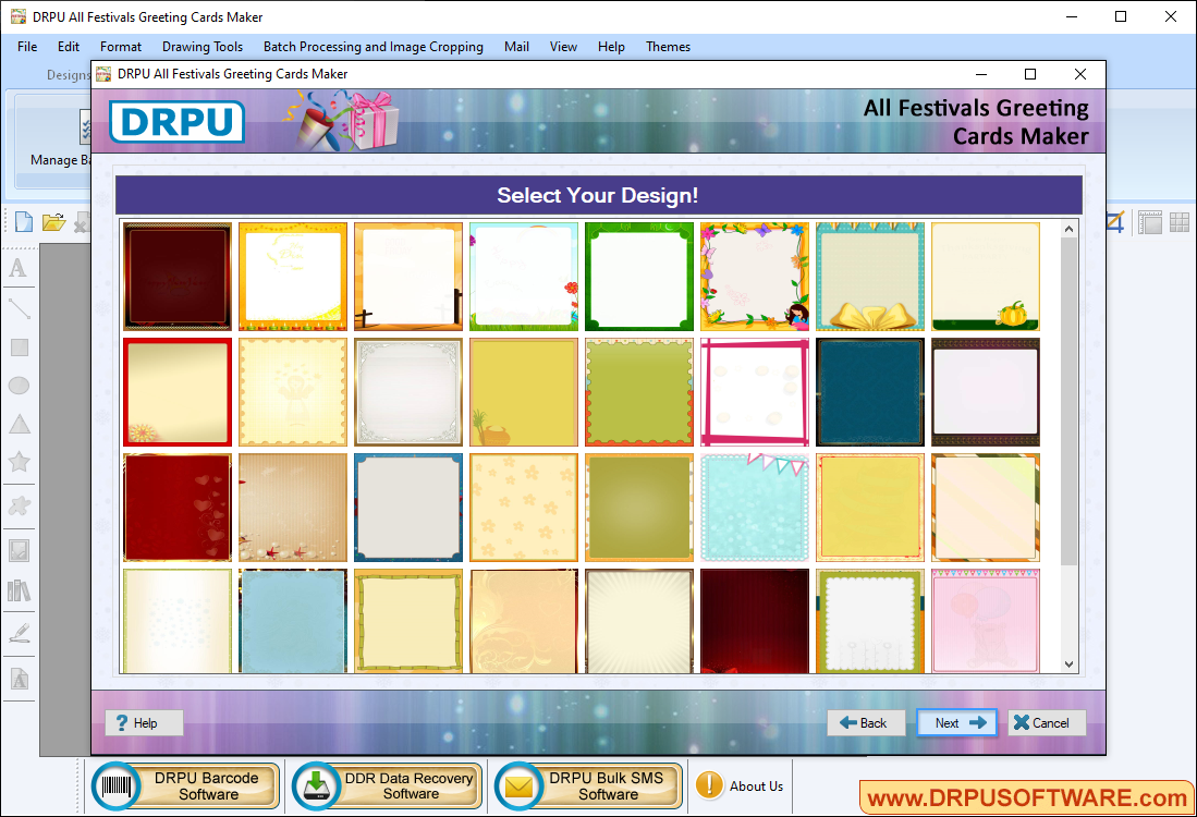 Festivals Greeting Cards Maker