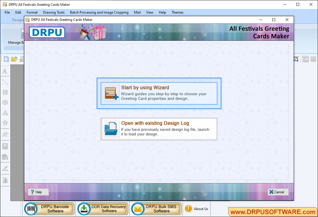 Festivals Greeting Cards Maker