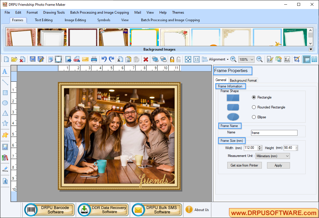 Friendship Photo Frame Maker