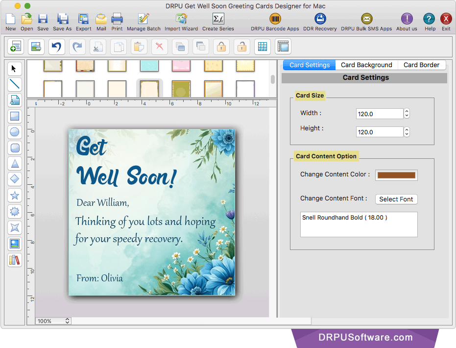 Get Well Soon Greeting Cards