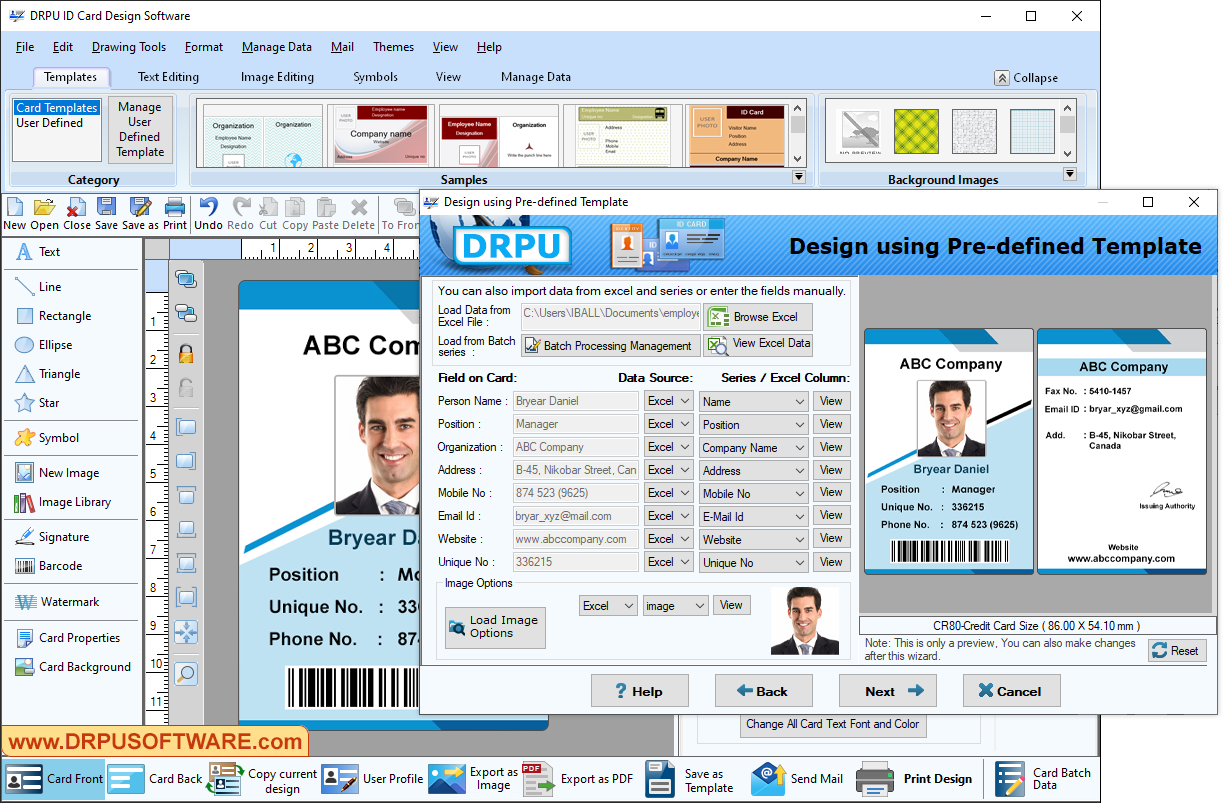 DRPU ID Card Design Software