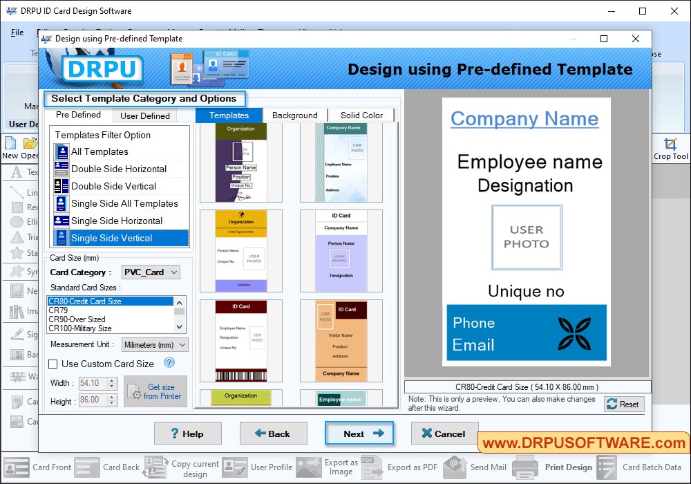 ID Card Design Software