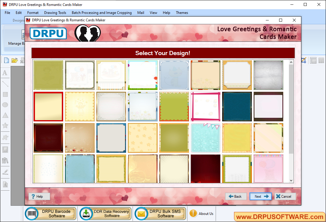 Love Greetings & Romantic Cards