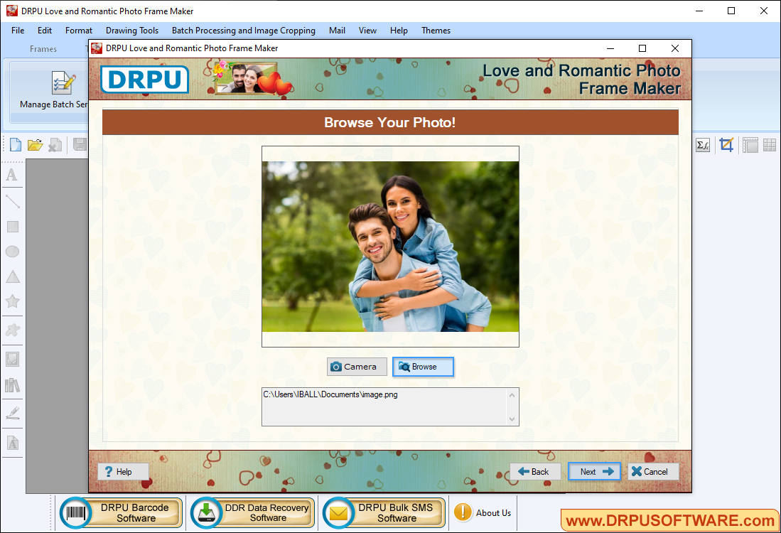 Love and Romantic Photo Frame Maker 