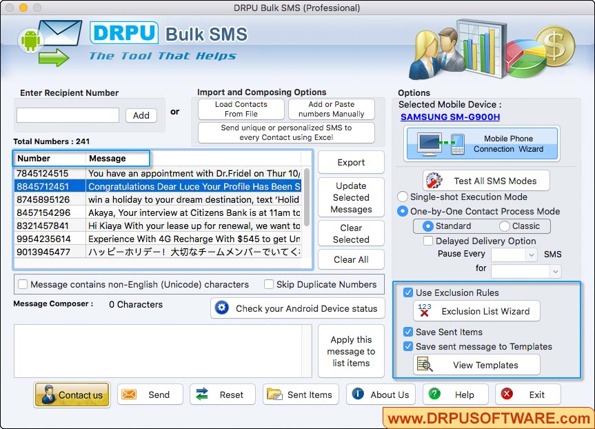  Mac Bulk SMS Professional