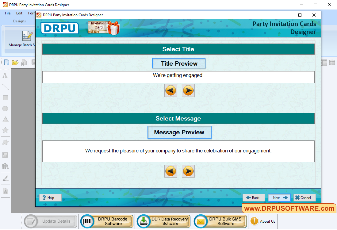 Party Invitation Card