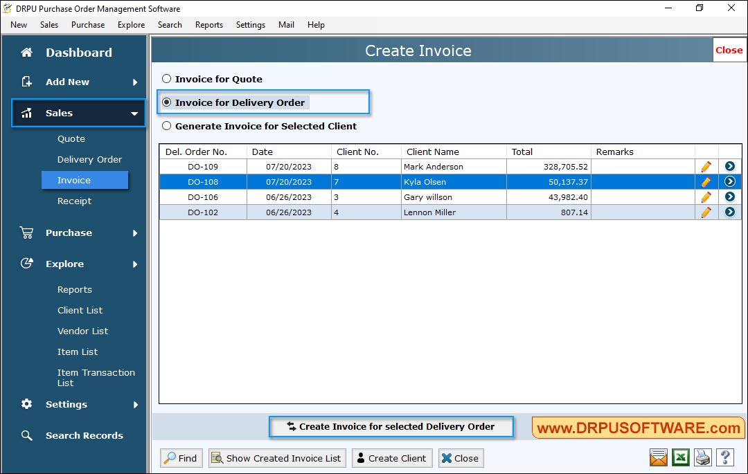 DRPU Purchase Order Management Software