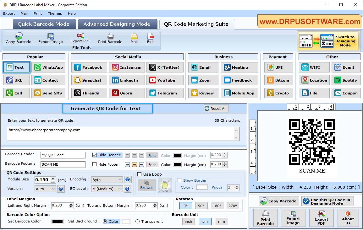 QR Code Marketing Suite QR Code Marketing Suite