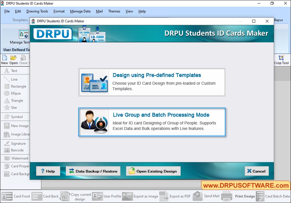 Student ID Cards Maker Software