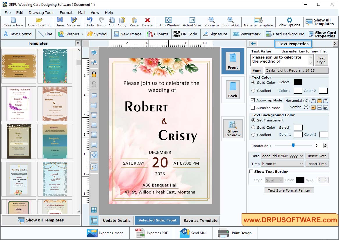  Wedding Card Designer