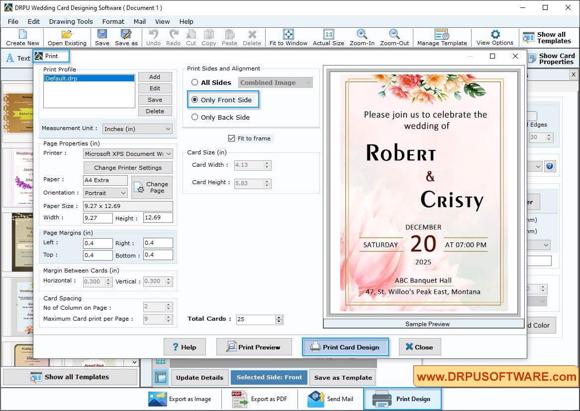  Wedding Card Designer