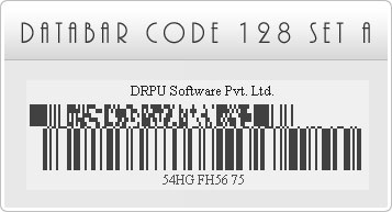 Databar Code 128 Set A Fonts