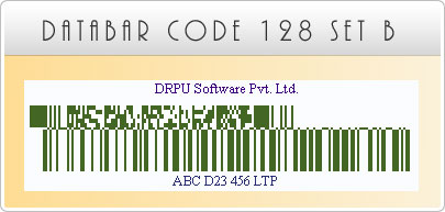 Databar Code 128 Set B Fonts