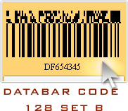 Databar Code 128 Set B