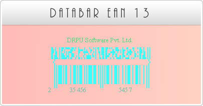 Databar EAN 13 Fonts