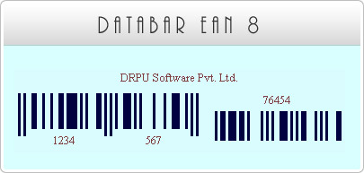 Databar EAN 8 Fonts