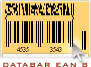 Databar EAN 8