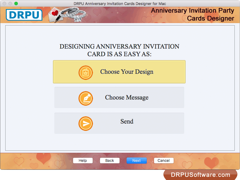 Anniversary Invitation Card Maker