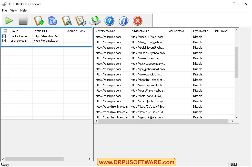 DRPU Backlink Checker