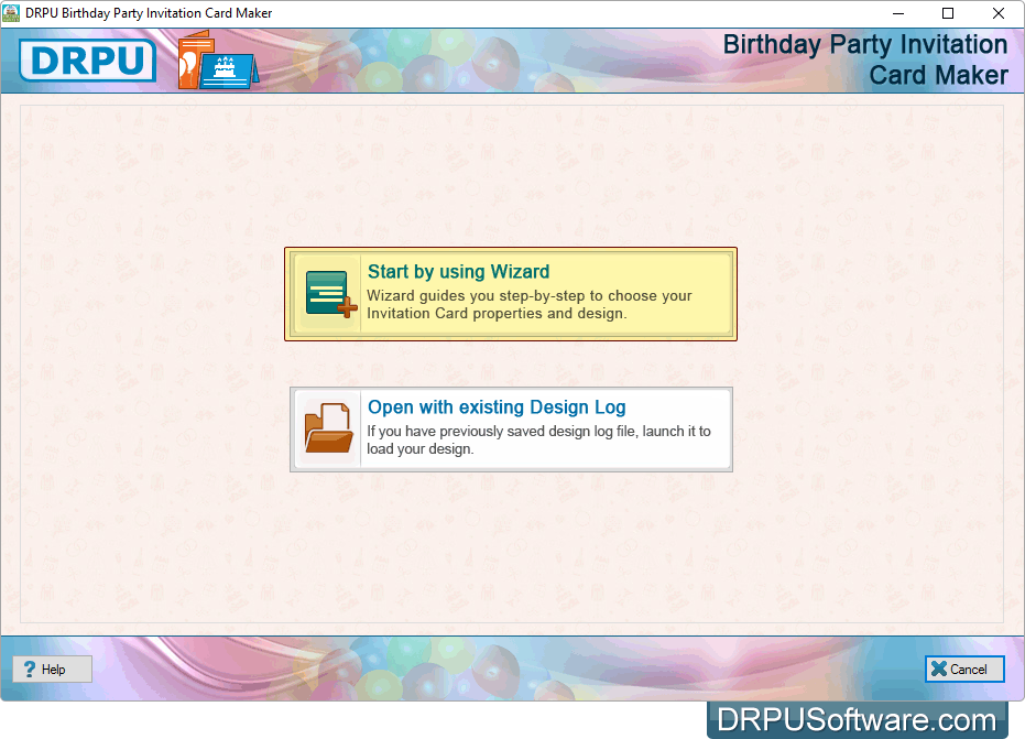 Birthday Invitation Card